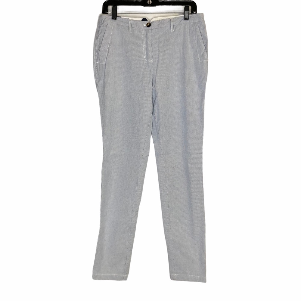 Boden blue engineer striped pants